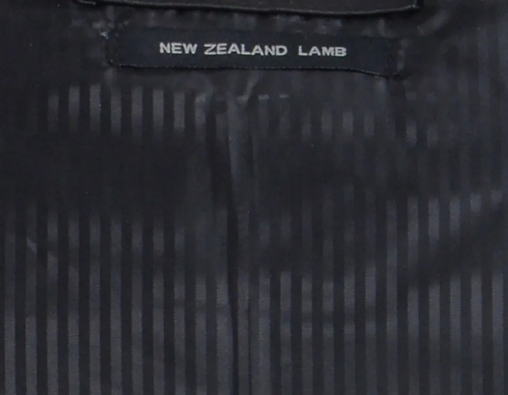 Boston Harbour 1.0 Men's Black New Zealand Lamb Leather Fashion Car