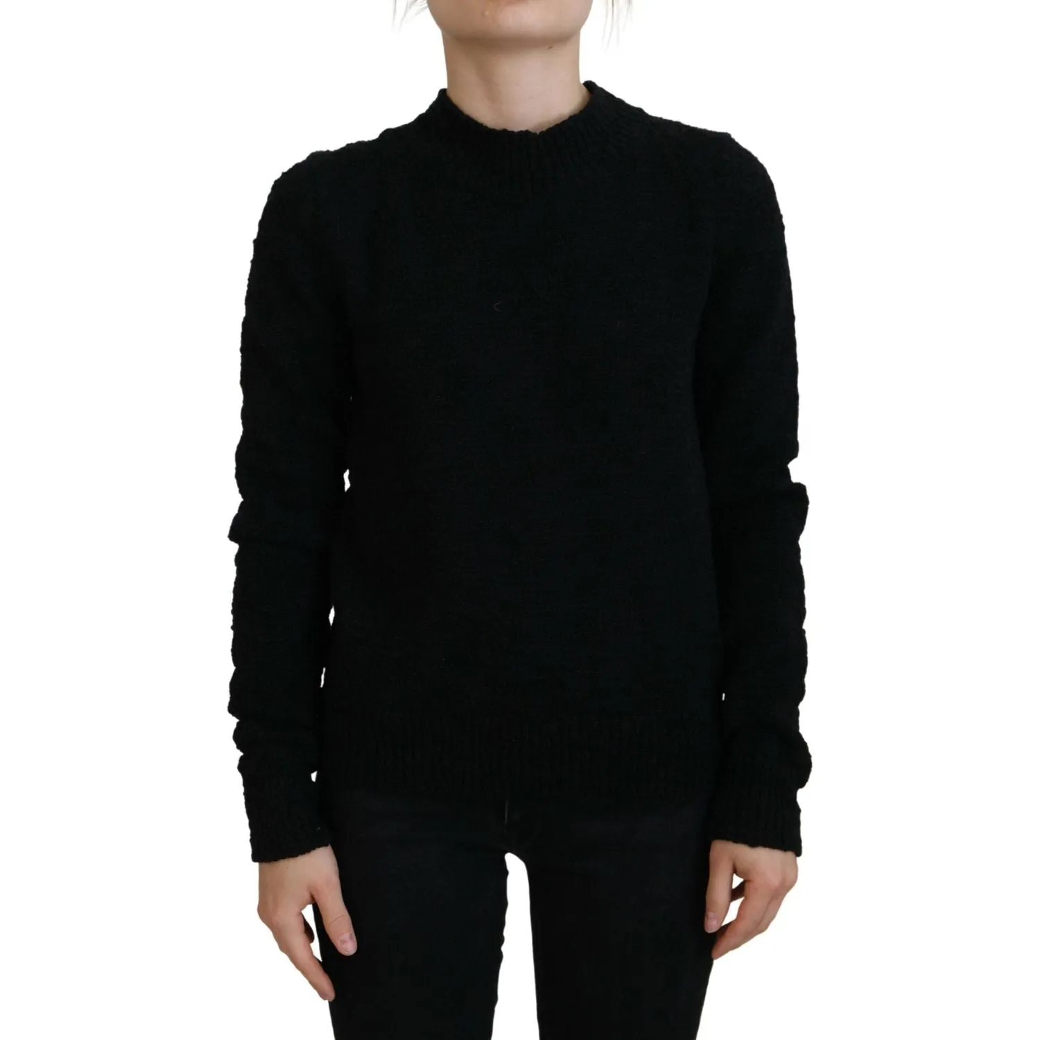 Dolce & Gabbana Elegant Virgin Wool Pullover Sweater