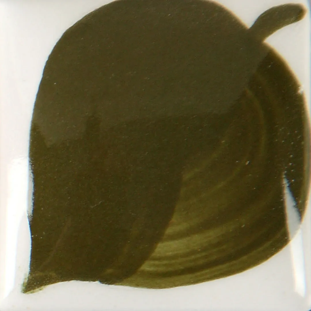 Duncan EZ071 Dark Olive EZ Stroke Underglaze, 1 oz