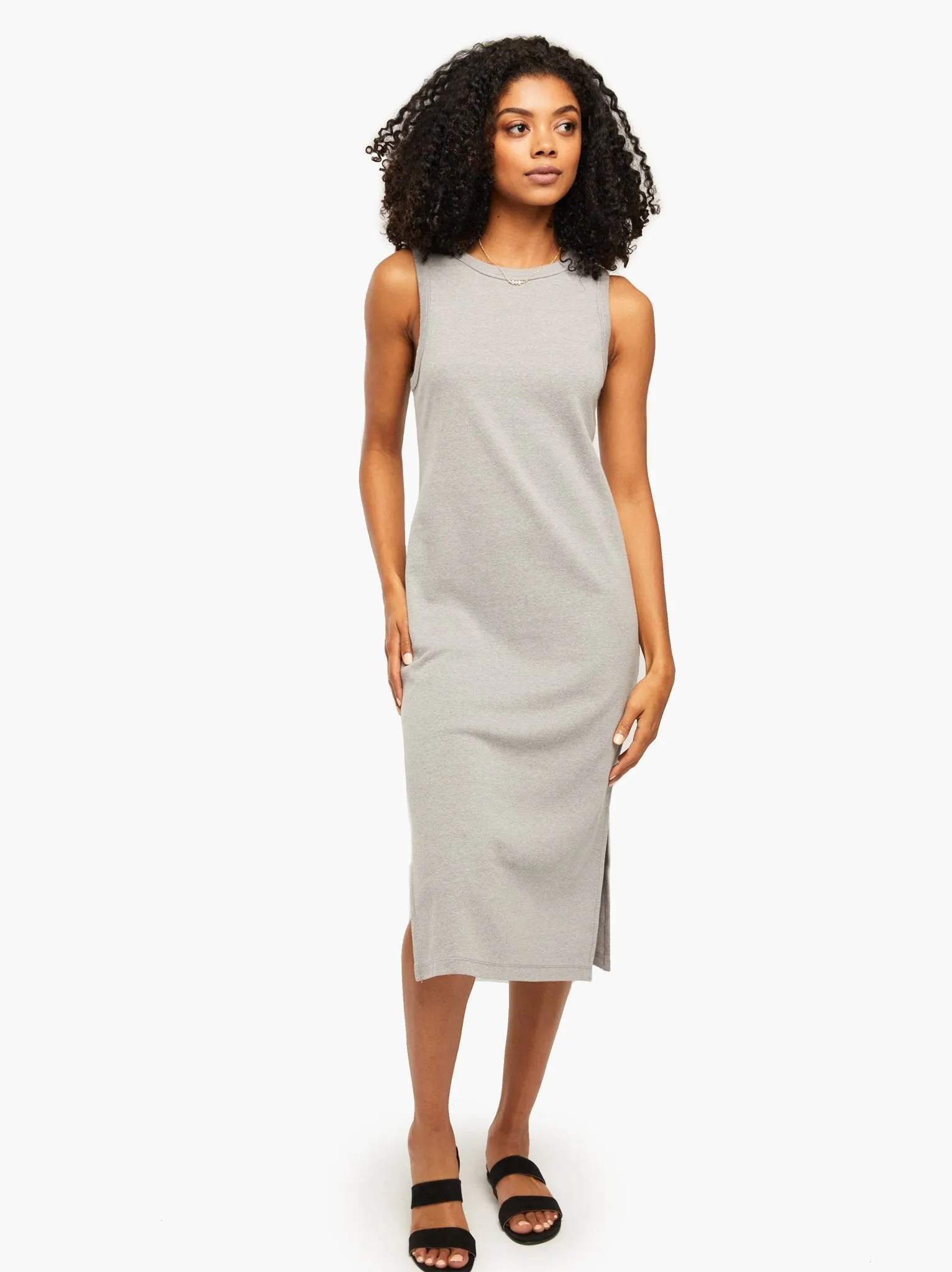 Shilpa Midi Tank Dress