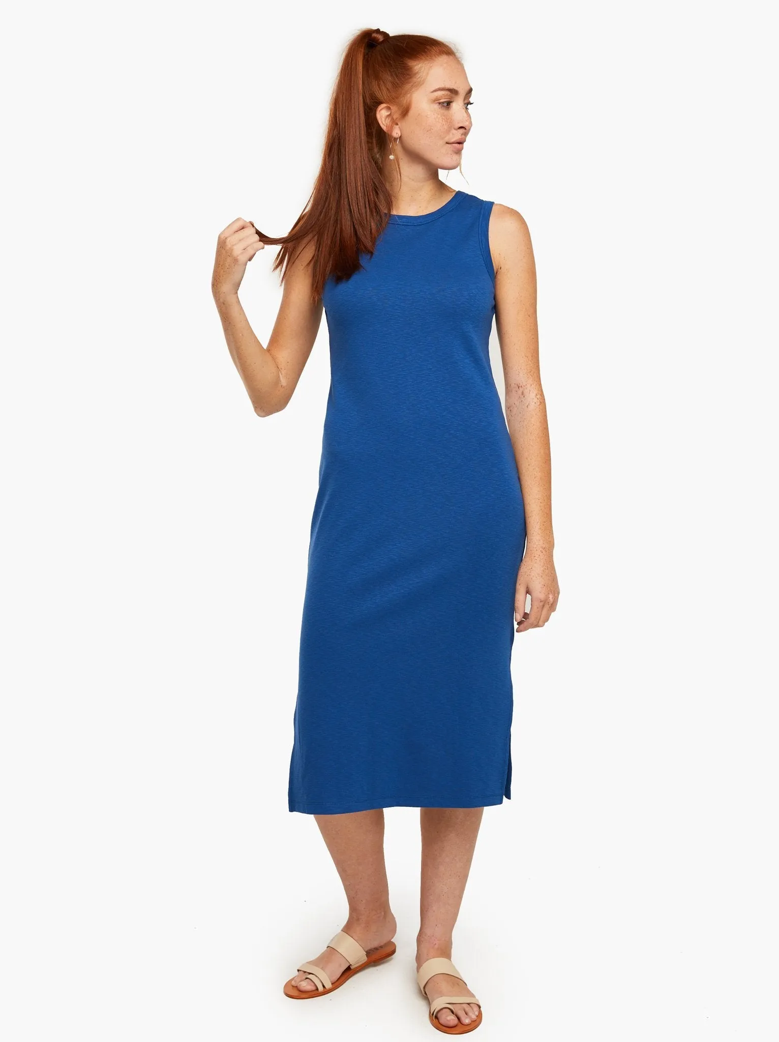 Shilpa Midi Tank Dress