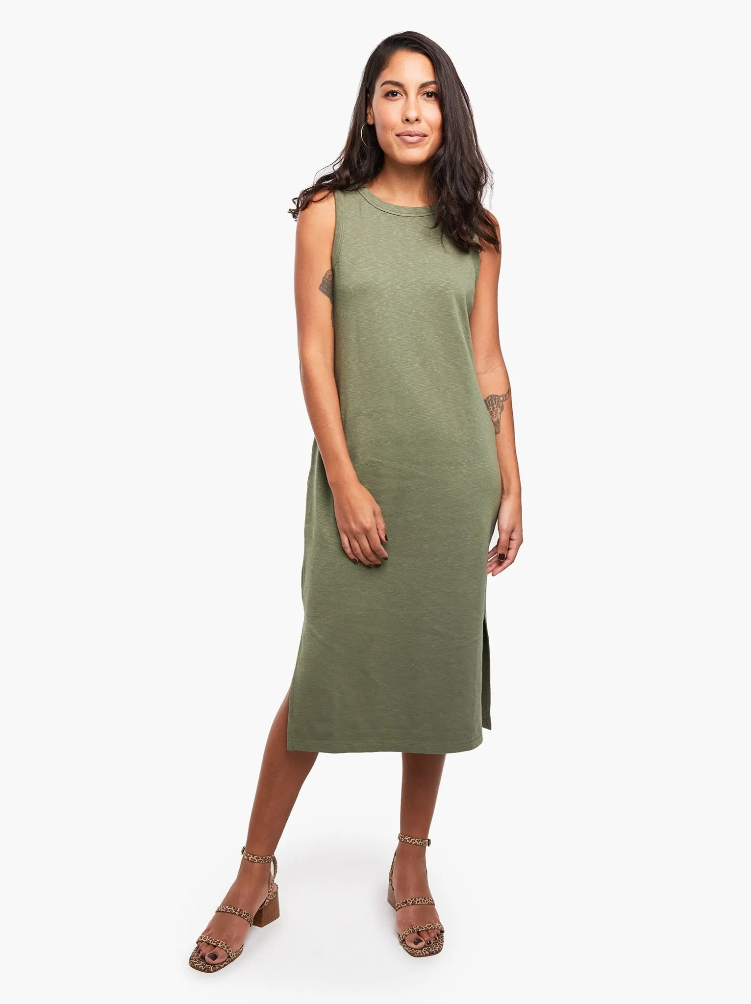 Shilpa Midi Tank Dress