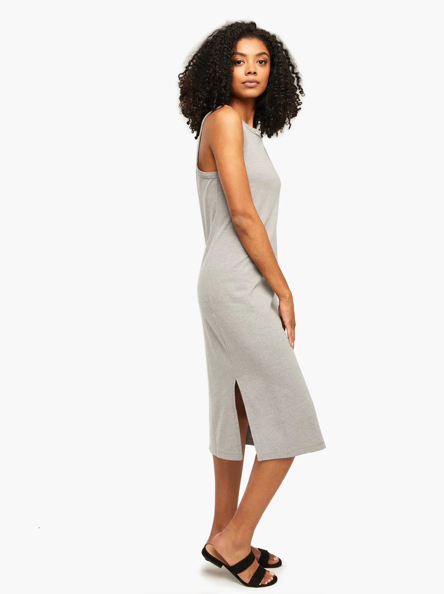 Shilpa Midi Tank Dress